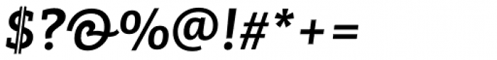 PF Centro Slab Pro Bold Italic Font OTHER CHARS