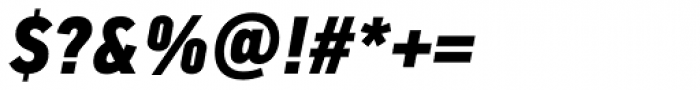 PF DIN Text Cond Std Black Italic Font OTHER CHARS