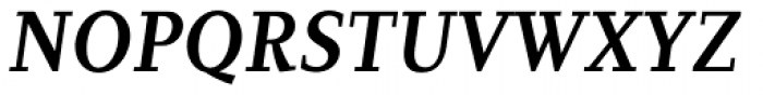 PF Diplomat Serif Bold Italic Font UPPERCASE