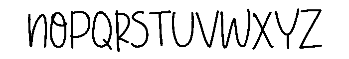 PG Amelinie Regular Font UPPERCASE