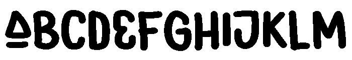 PG Amour Daisy Font UPPERCASE