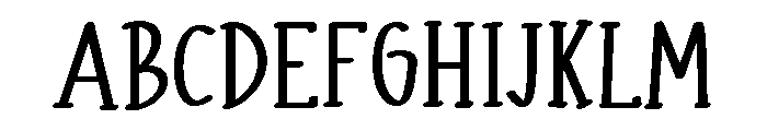 PG Amourie Regular Font UPPERCASE