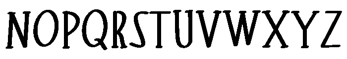 PG Amourie Regular Font UPPERCASE