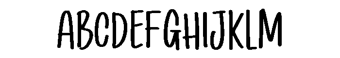 PG Andromeda Font UPPERCASE