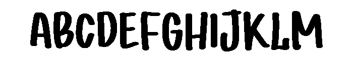 PG April Brush FONT