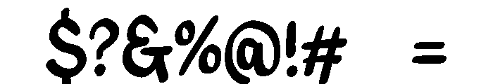 PG Aurelia Regular Font OTHER CHARS
