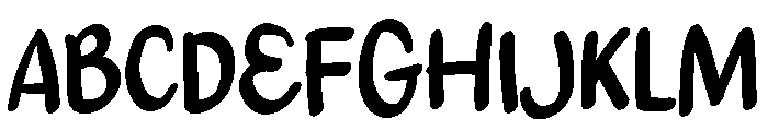 PG Aurelia Regular Font UPPERCASE