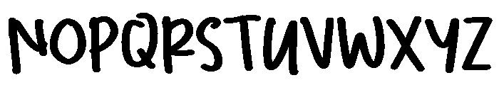 PG Awesome Hearts Font UPPERCASE