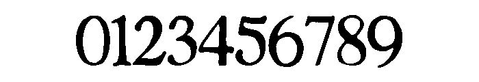 PG Bellamore Regular Font OTHER CHARS