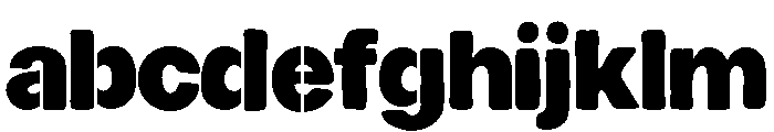 PG Biggie Stencil Regular FONT