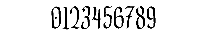 PG Black Letter Font OTHER CHARS