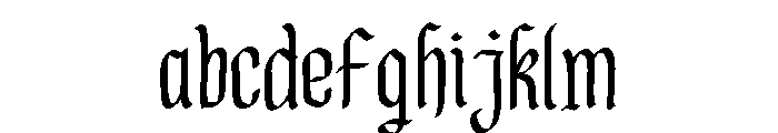 PG Black Letter FONT