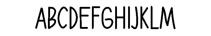 PG Blind Justice Font UPPERCASE