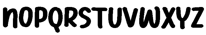 PG Bloom Notes Font UPPERCASE