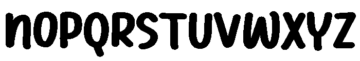 PG Bloom Notes Font LOWERCASE