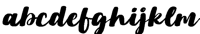 PG Bloomella Slanted FONT