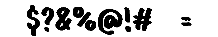 PG Bloomkins Font OTHER CHARS