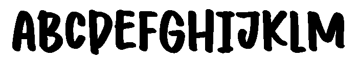 PG Bloomkins Font UPPERCASE
