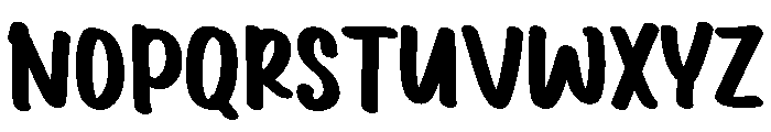 PG Bloomkins Font UPPERCASE