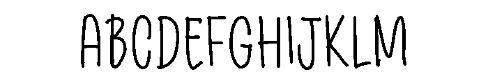 PG Bloomline Font UPPERCASE