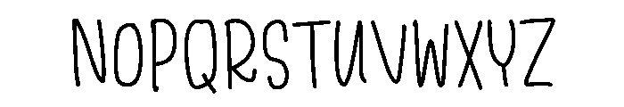 PG Bloomline Font UPPERCASE