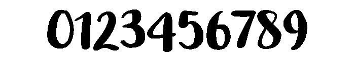 PG Blossom Regular Font OTHER CHARS