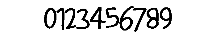 PG Blossomie Regular Font OTHER CHARS