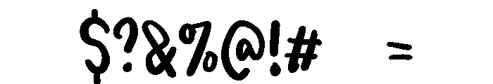 PG Blush Journal Font OTHER CHARS