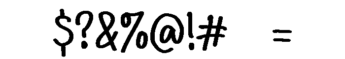 PG Blushie Font OTHER CHARS