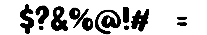 PG Boldira Font OTHER CHARS