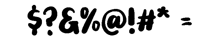 PG Boneti Font OTHER CHARS