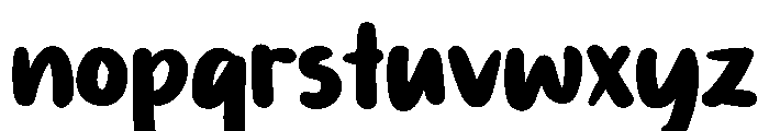 PG Boneti Font LOWERCASE