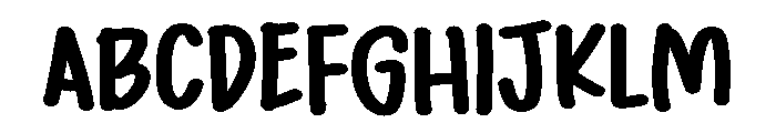 PG Bounce Brush FONT