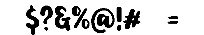 PG Bricks Font OTHER CHARS