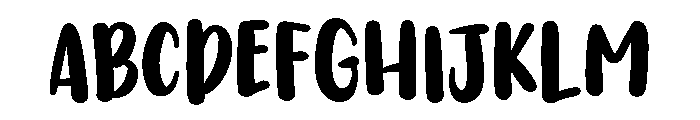 PG Bricks Font UPPERCASE