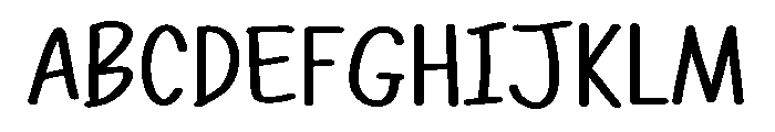PG Brusella Font UPPERCASE