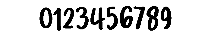 PG Brushia Font OTHER CHARS