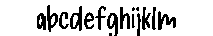 PG Brushy Bloom FONT