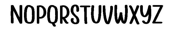 PG Burger Brush Font UPPERCASE
