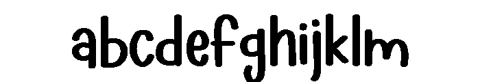 PG Burger Brush FONT