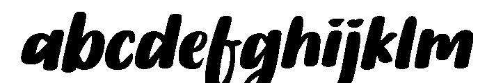 PG Butter Scotch Slanted FONT