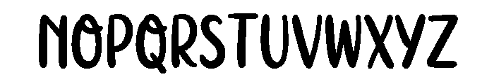 PG Calistia Font UPPERCASE