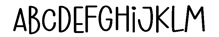 PG Callisia Regular Font UPPERCASE