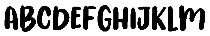 PG Calmline Font UPPERCASE