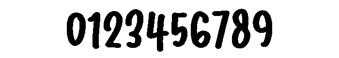PG Casual Brush Regular Font OTHER CHARS