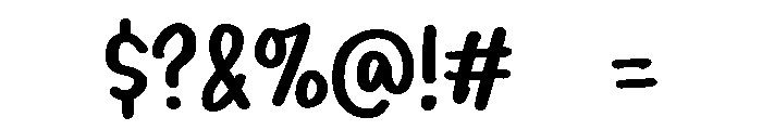 PG Cekidots Font OTHER CHARS