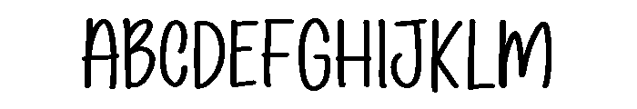 PG Cherline Regular Font UPPERCASE