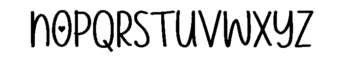 PG Cherline Regular Font LOWERCASE