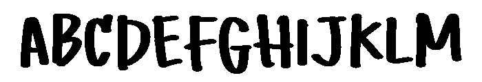 PG Cherry Love Font UPPERCASE