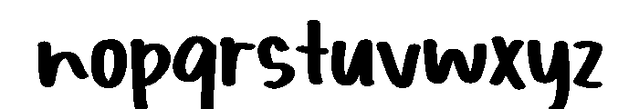 PG Cherry Love Font LOWERCASE